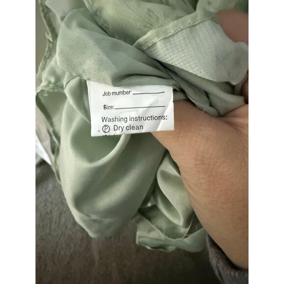 Green Floral Bridgerton Inspired Dress Size 12 NWT - Picture 7 of 8